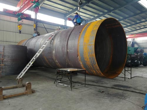 煤泥干燥設(shè)備生產(chǎn)車(chē)間